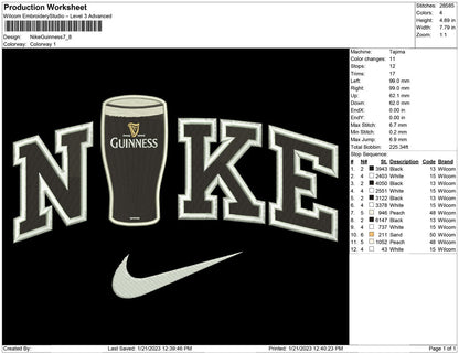 Nike Guinness