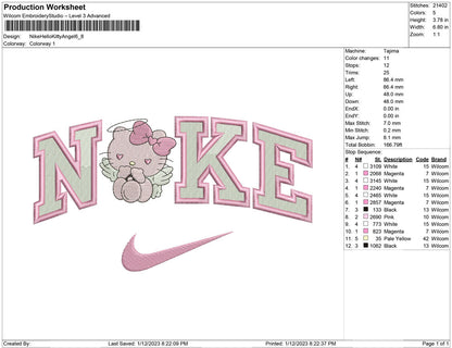 Nike Hello kitty angel