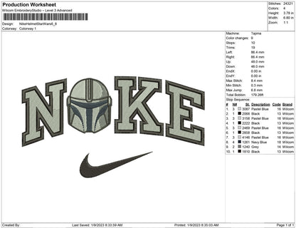 Nike Helmet Star wars