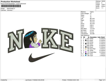 Nike Hinata chibi
