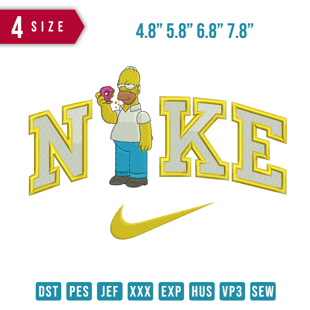 Nike Homer donut