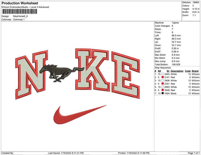 Nike Horse