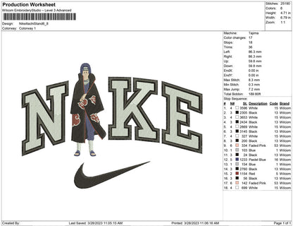 Nike Itachi Stand