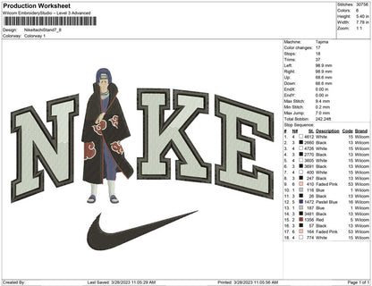 Nike Itachi Stand