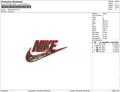 Nike  itachi Comic
