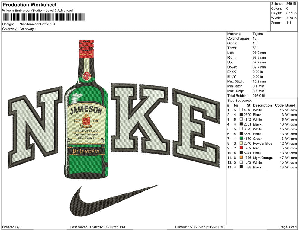 Nike Jameson Bottle