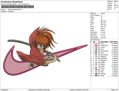 Swoosh Kenshin Kimura