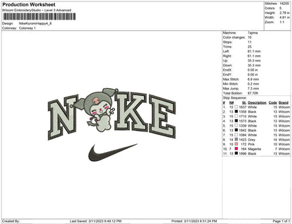 Nike Kuromi Happy