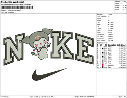 Nike Kuromi Happy