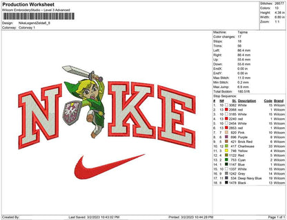 Nike Legend Zelda