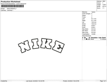 Nike Line Bold