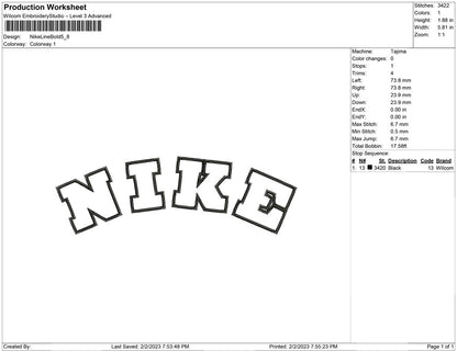 Nike Line Bold