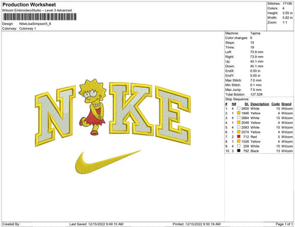 Nike Lisa Simpson