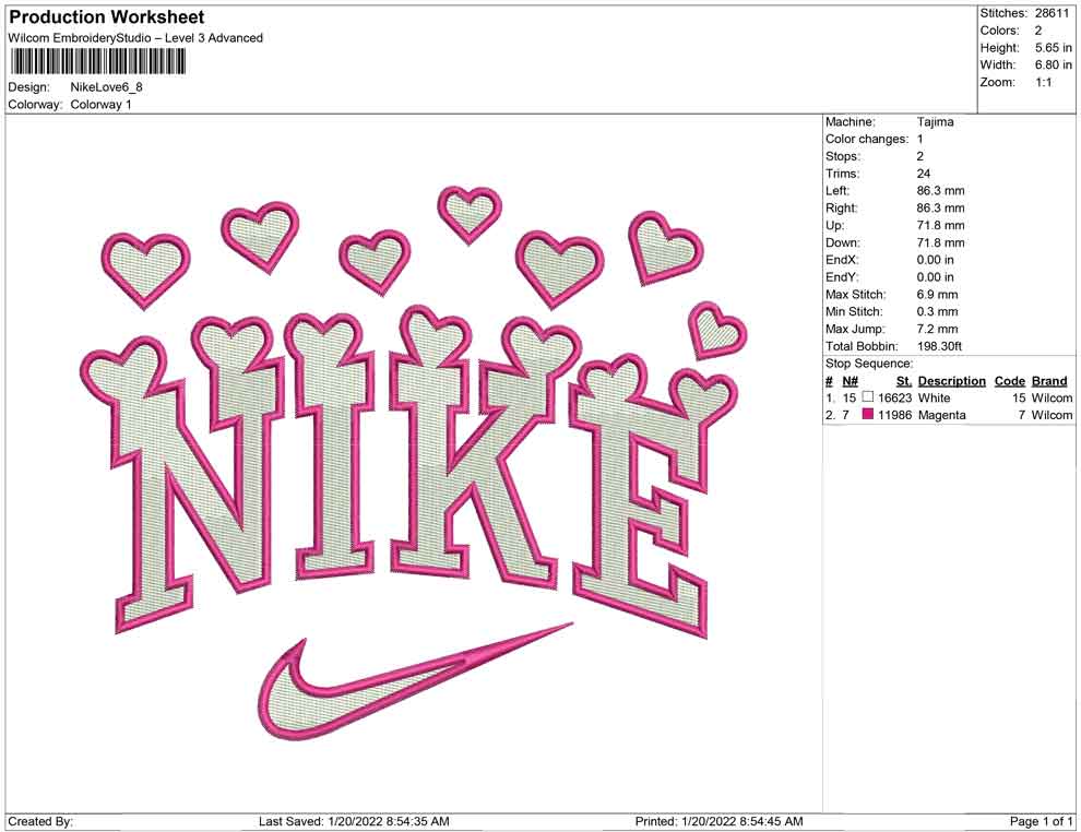 Nike Liebe viel