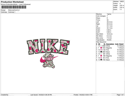 Nike Loves Cow
