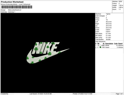 Nike Lucky Clover