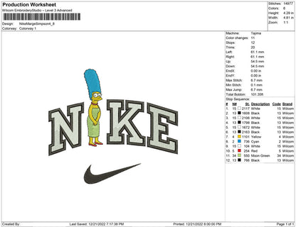 Nike Marge Simpson