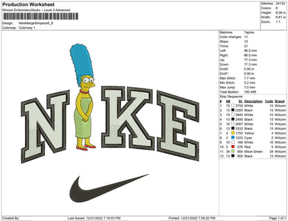Nike Marge Simpson