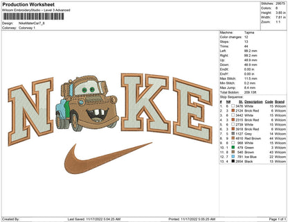 Nike Mater Car