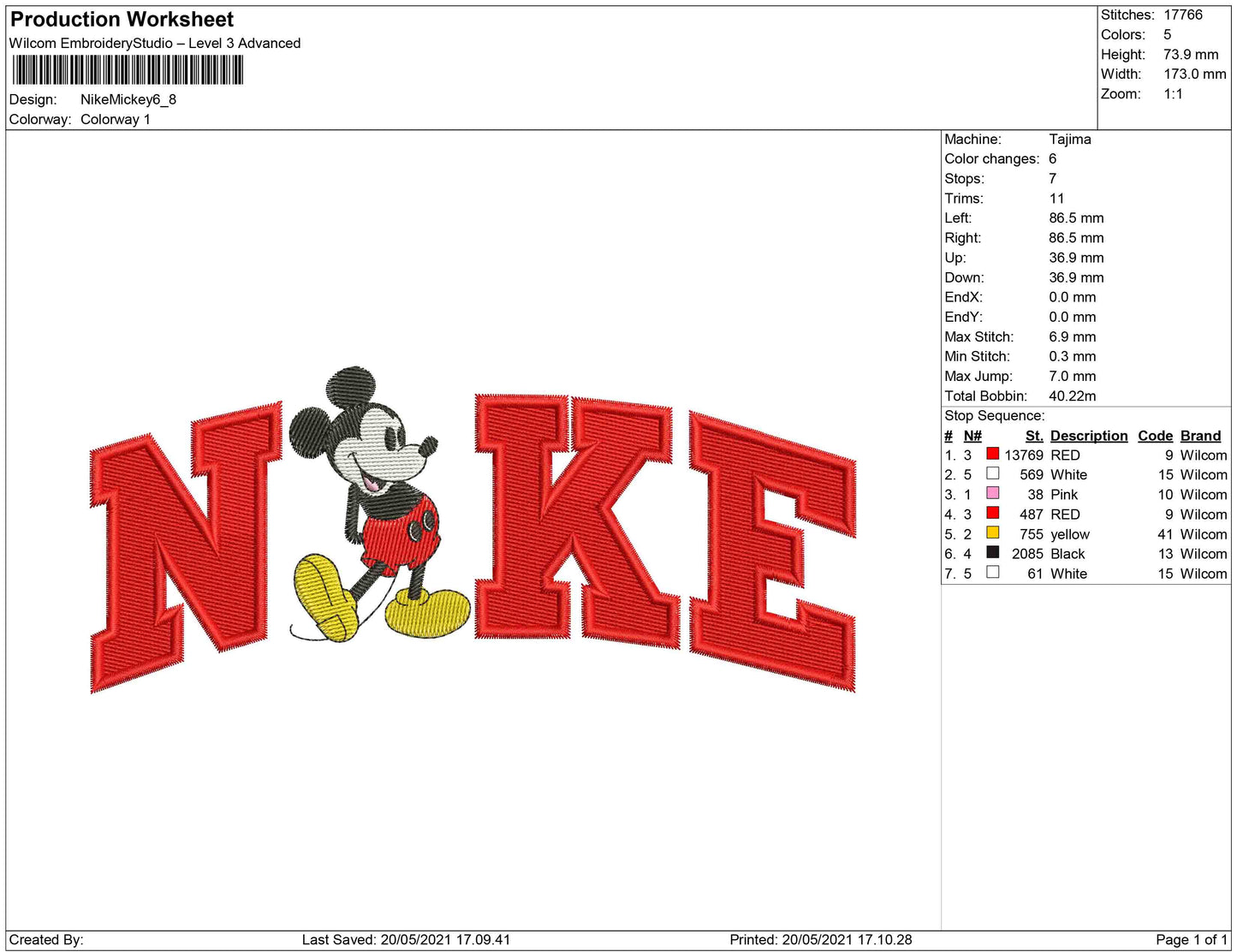 Nike Mickey Mouse