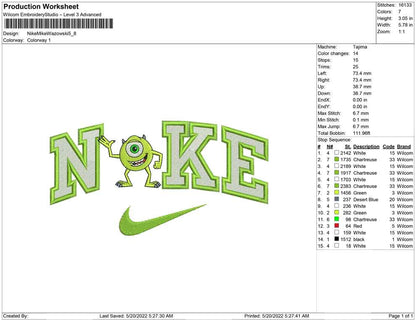 Nike Mike Wazowski
