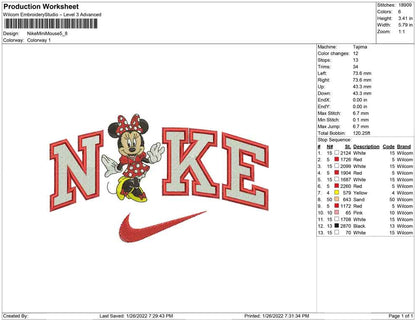 Nike Mini mouse
