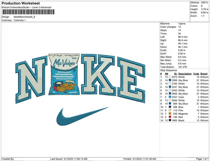 Nike miss vickies snack