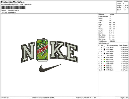 Nike MtnDew Bottle
