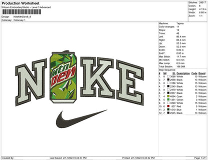 Nike MtnDew Bottle