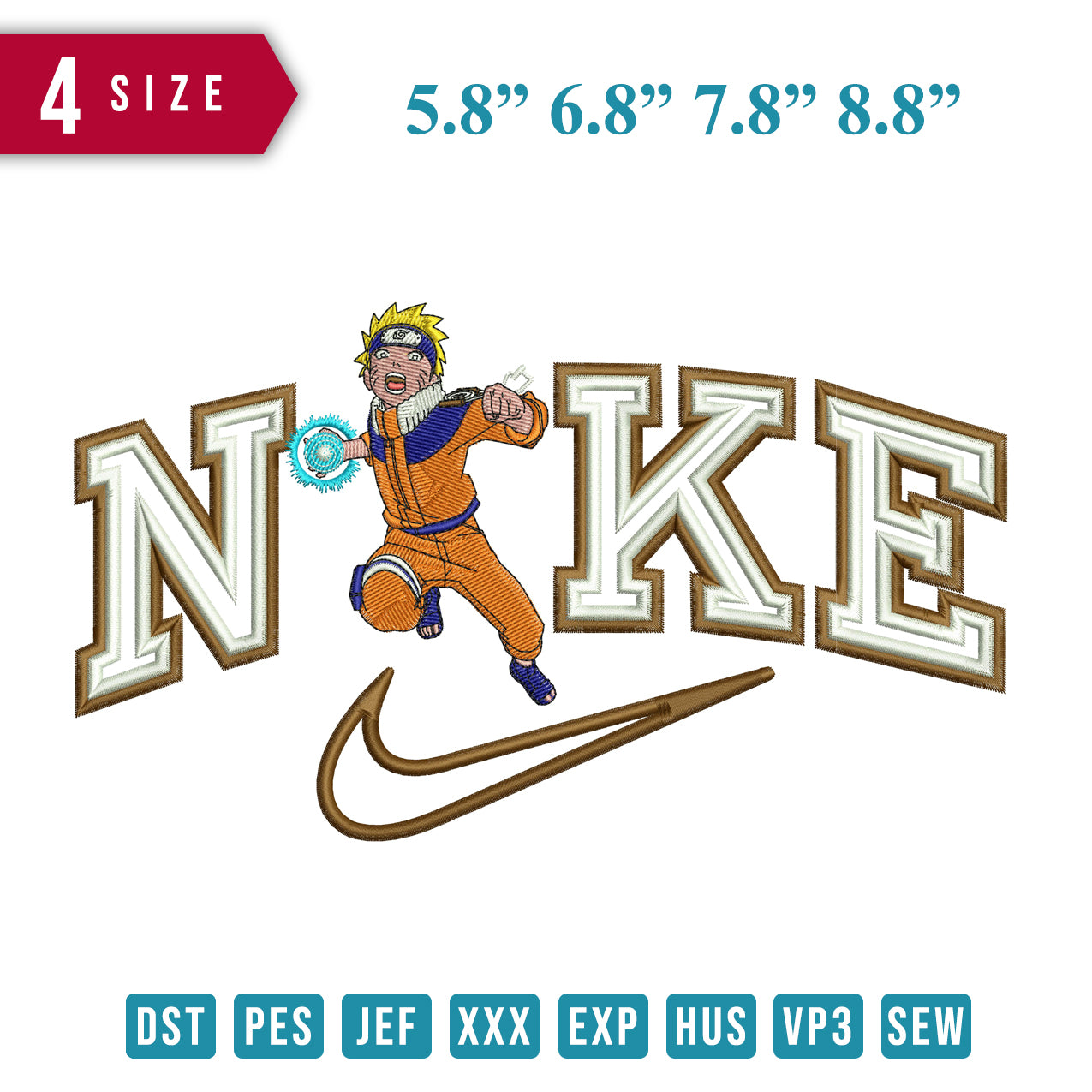 Nike Naruto Double outline