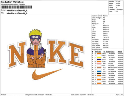 Nike Naruto Stand