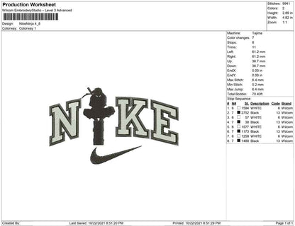 Nike Ninja itachi