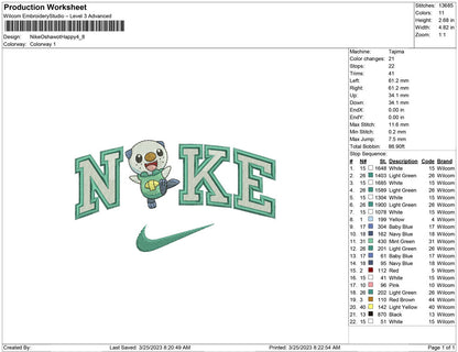 Nike Oshawott Happy