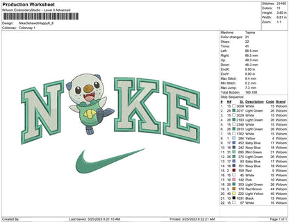 Nike Oshawott Happy