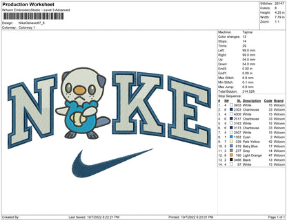 Nike Oshawott