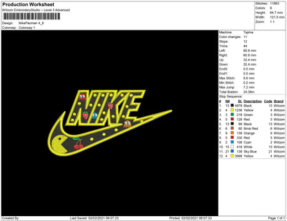 Nike Pac Man