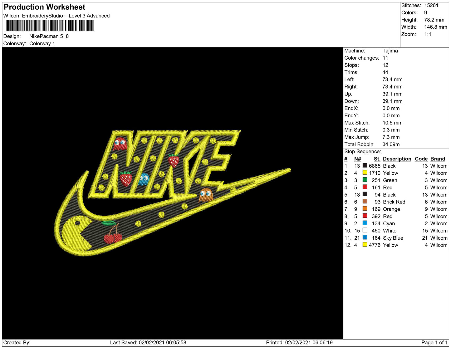 Nike Pac Man