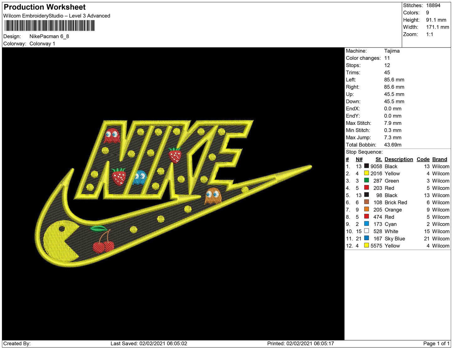 Nike Pac Man