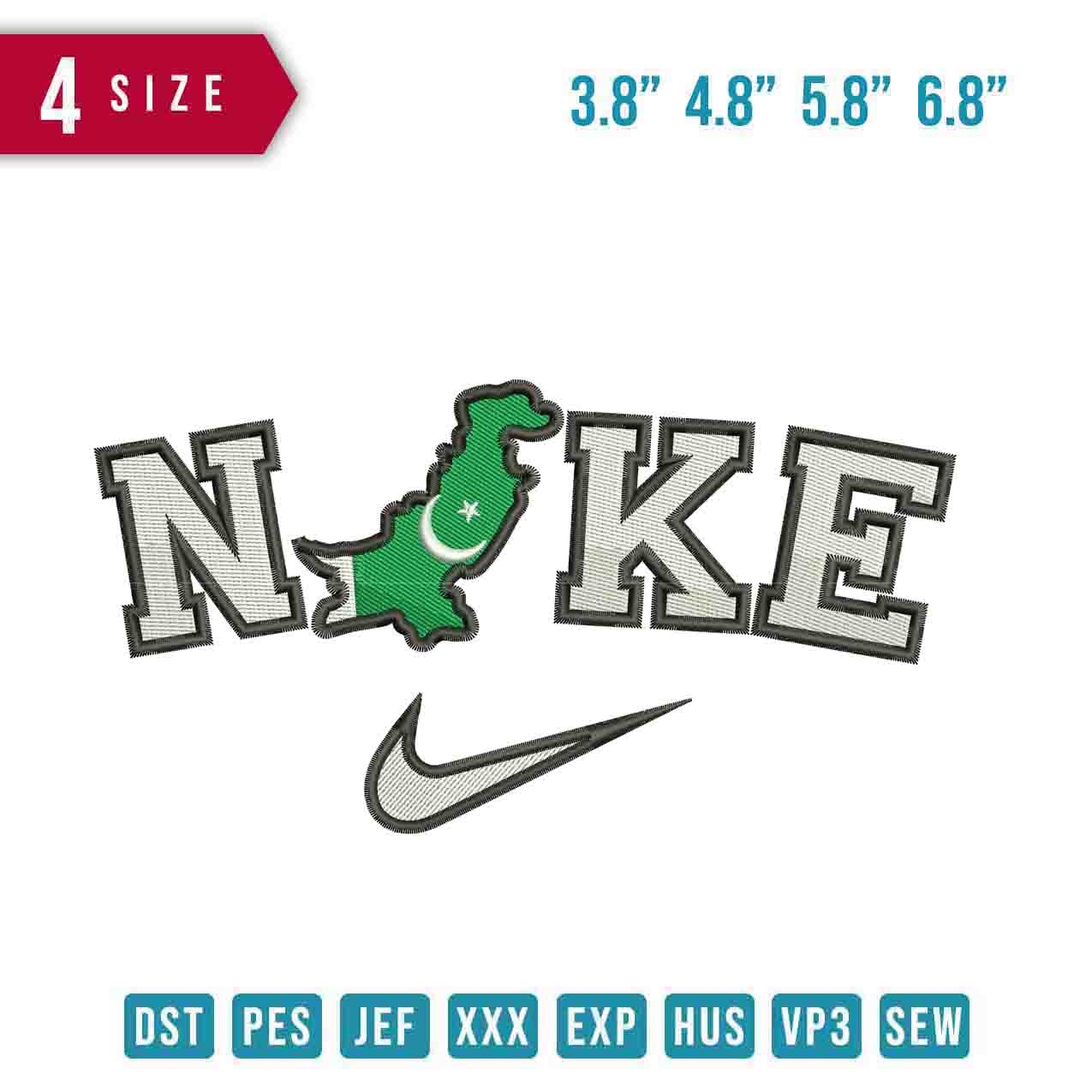 Nike Pakistan Map