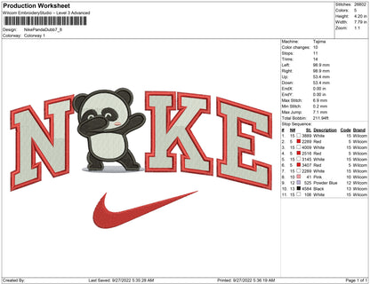 Nike Panda dubb