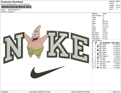 Nike Patrick Star