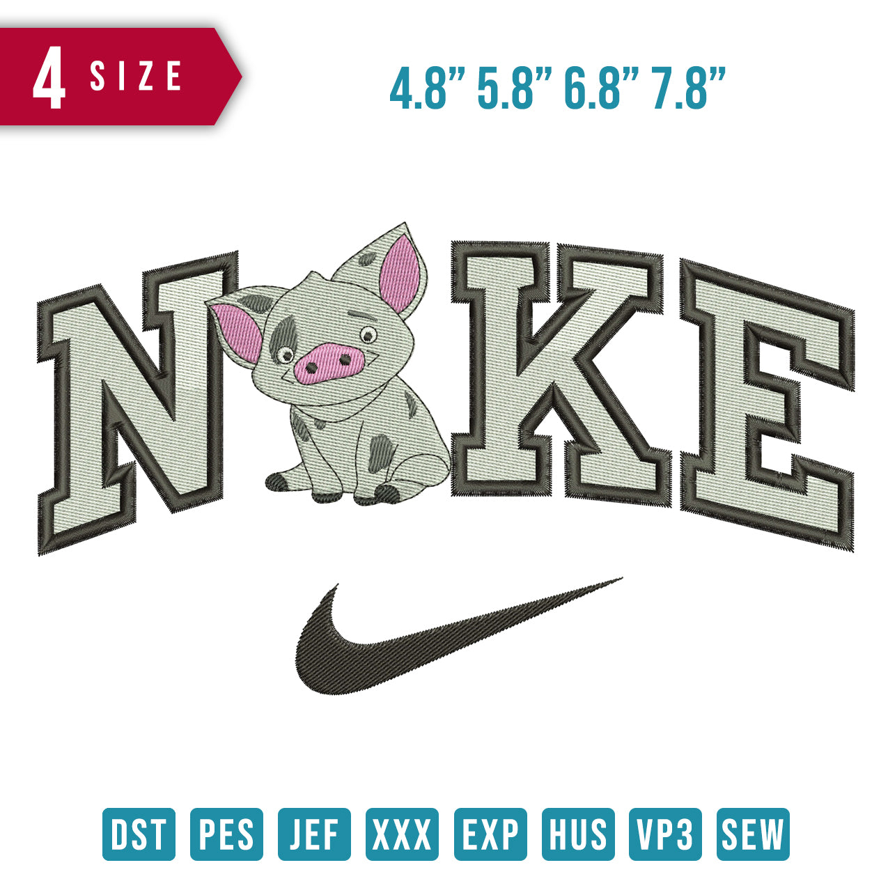 Nike Pig Cute