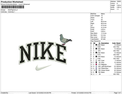 Nike Pigeon