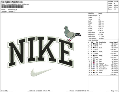 Nike Pigeon