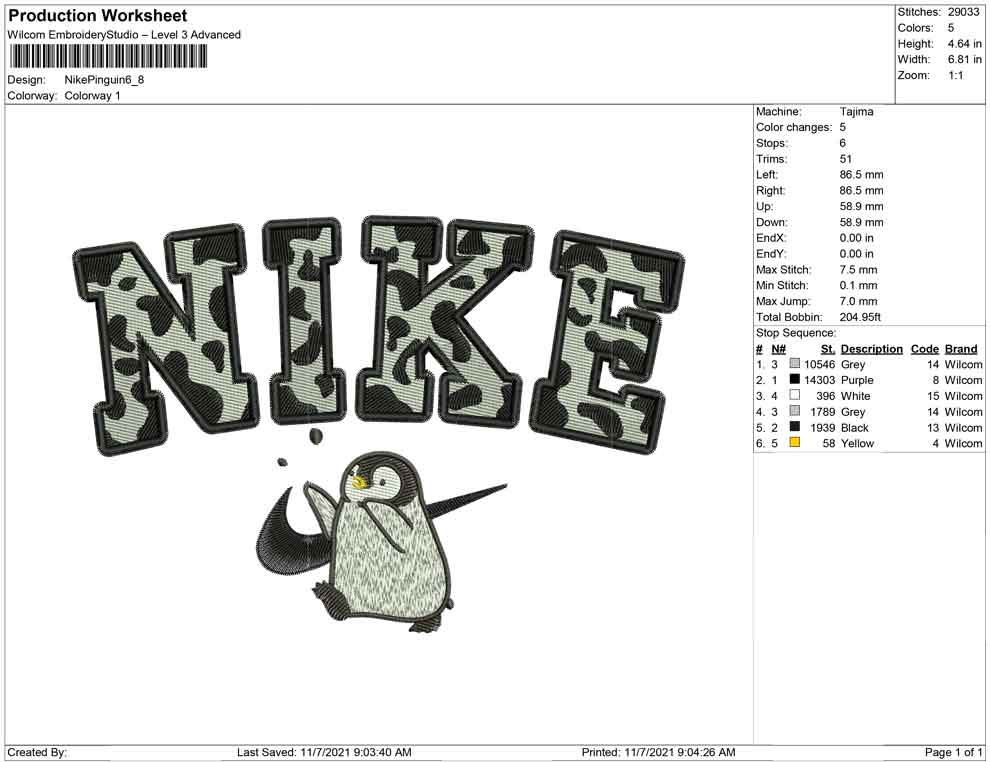 Nike Penguin