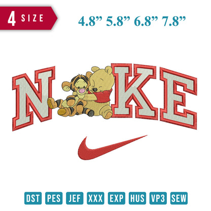 Nike pooh and Tiger