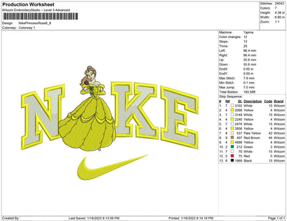 Nike Princess and Rose