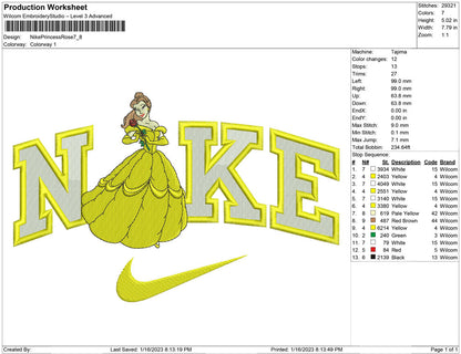 Nike Princess and Rose