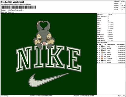Nike Rabbit Thumper love