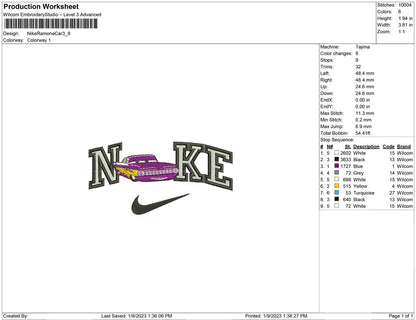 Nike Ramone Car
